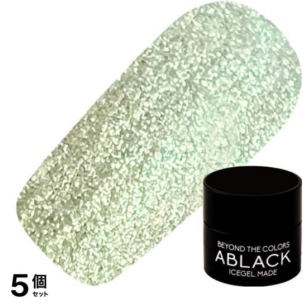 ICEGEL(アイスジェル) A BLACK ジェムストーンジェル オーロラ 1319 エンジェルライム 3g 5個セット