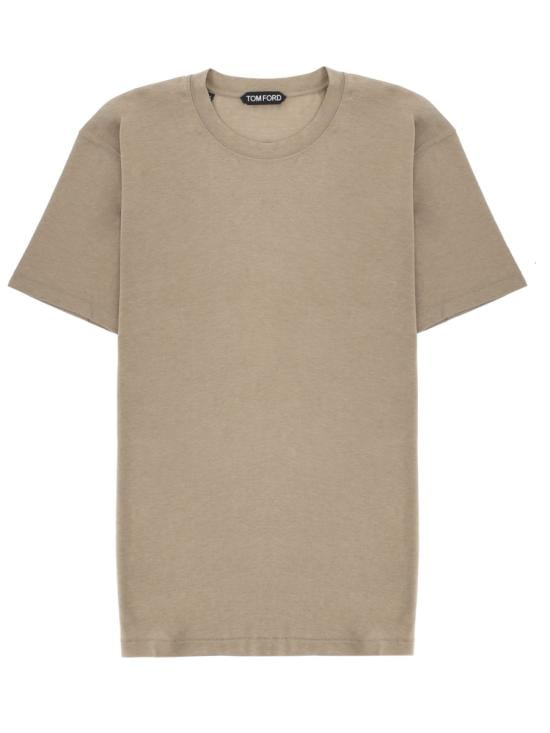 TOMFORD Men T-Shirts JCS004 JMT012GAH GREEN