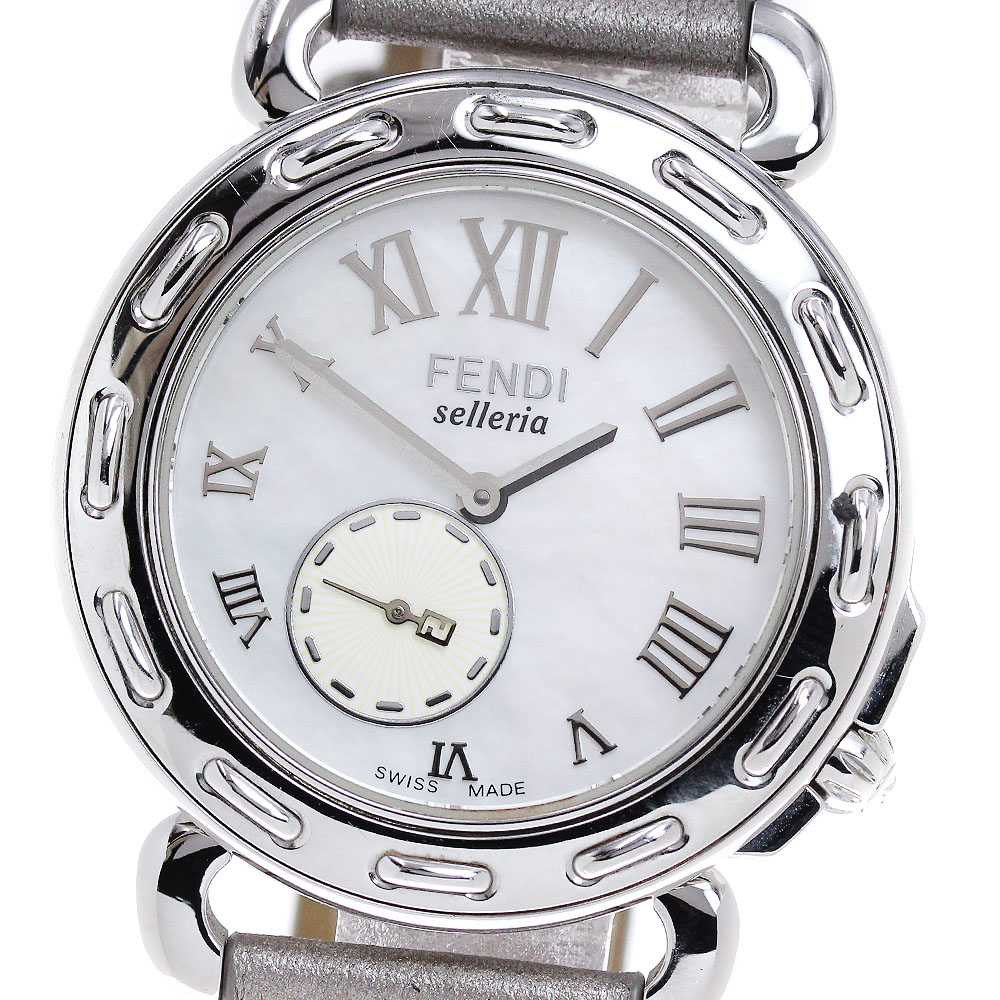 フェンディ FENDI 8100M セレリア スモールセコンド クォーツ メンズ 良品 _834031【中古】