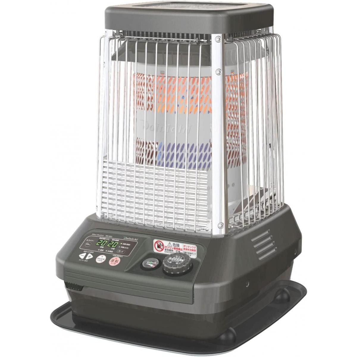 【在庫有・即納】ダイニチ 業務用 石油ストーブ FM-19C2-H 木造47畳まで/コンクリート65畳まで メタリックグレー 大型 ストーブ