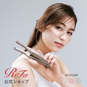 【ReFa 新商品】 リファフィンガーアイロン ST 6 河北裕介さん監修！リファ極細ヘアアイロン ストレートアイロン 最新ヘアアイロン ヘアアイロン コテ 前髪 おくれ毛 軽量 持ち運び ReFa