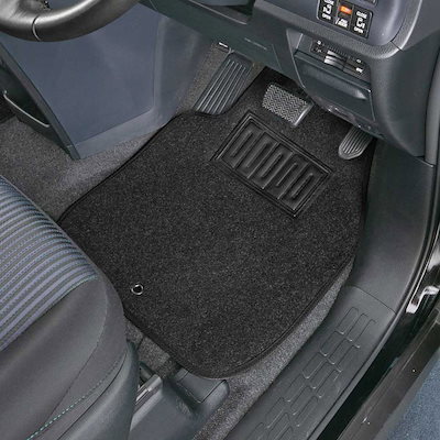 他サイト： ボンフォーム バリューマット 前席用2枚セット 【 車内用品 フロアーマット 】の商品画像