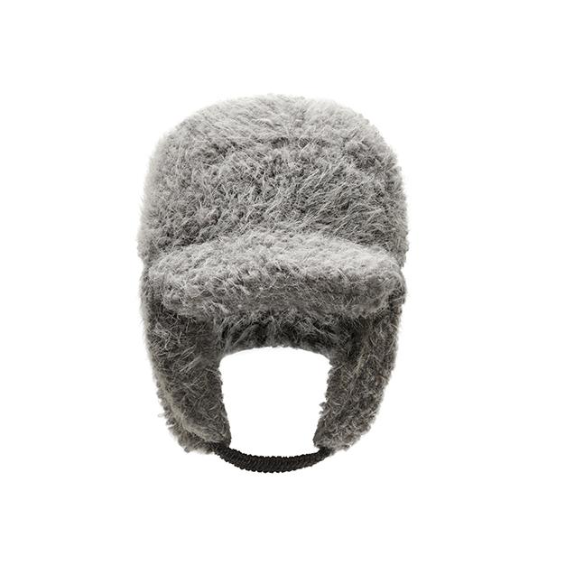 Qoo10 AWESOME NEEDS FUR TRAPPER CAP 無地 帽