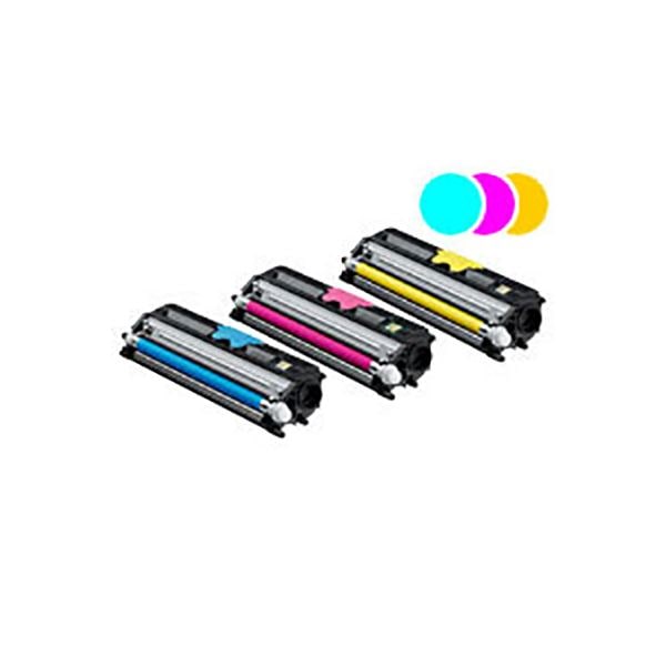 (純正品) KONICAMINOLTA コニカミノルタ トナーカートリッジ (TVP1600YMC カラートナー) バリューパック