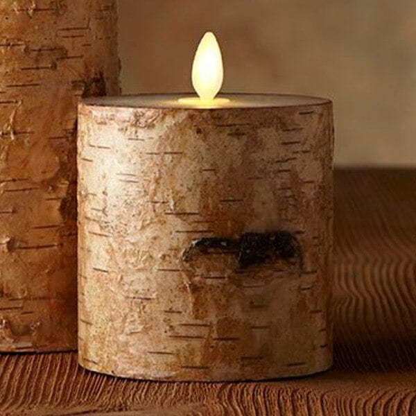 キャンドル LED LUMINARA ルミナラバーチピラー 3.54インチ ゆらぎ （ 送料無料 キ