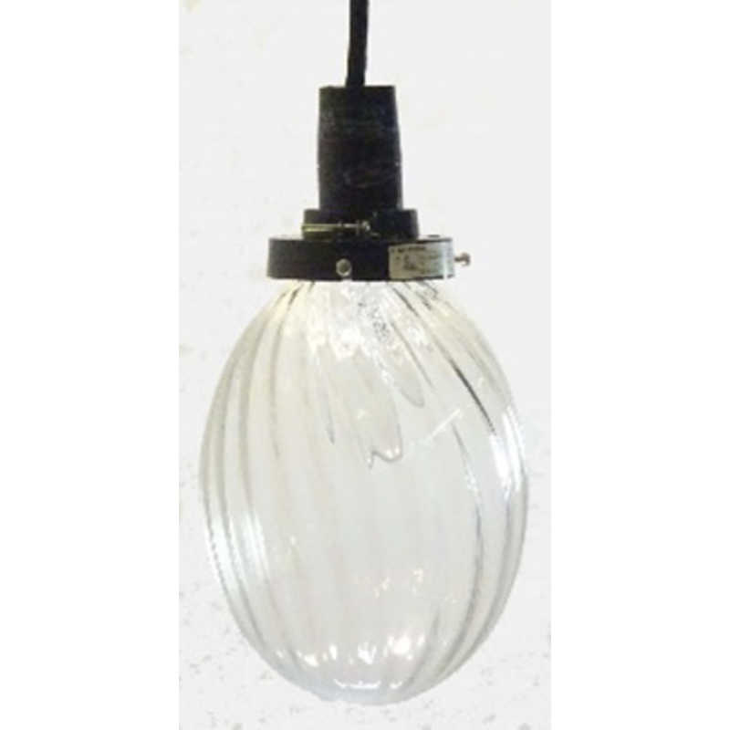 東京メタル　LEDペンダントライト 電球色 オーバルクリア　OC-1LE