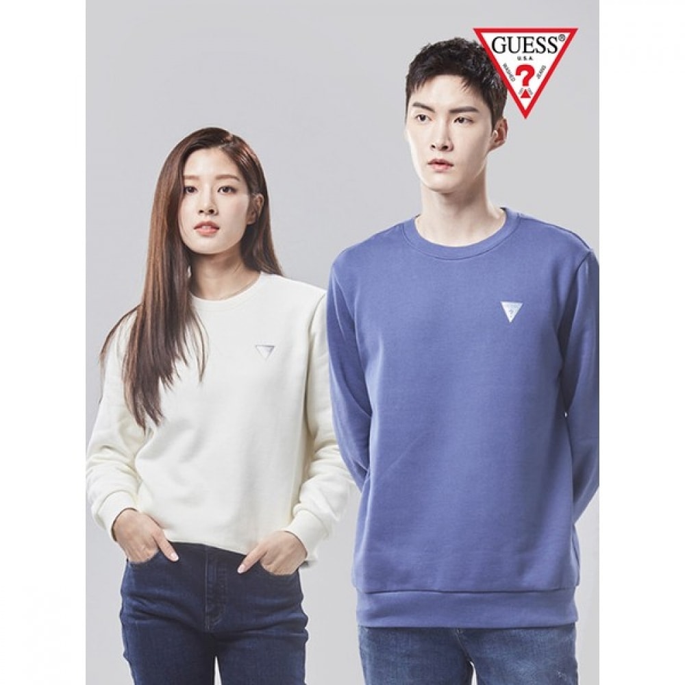 (ゲス) ユニミニトライアングルキモスリスウェットシャツ NM4K0263