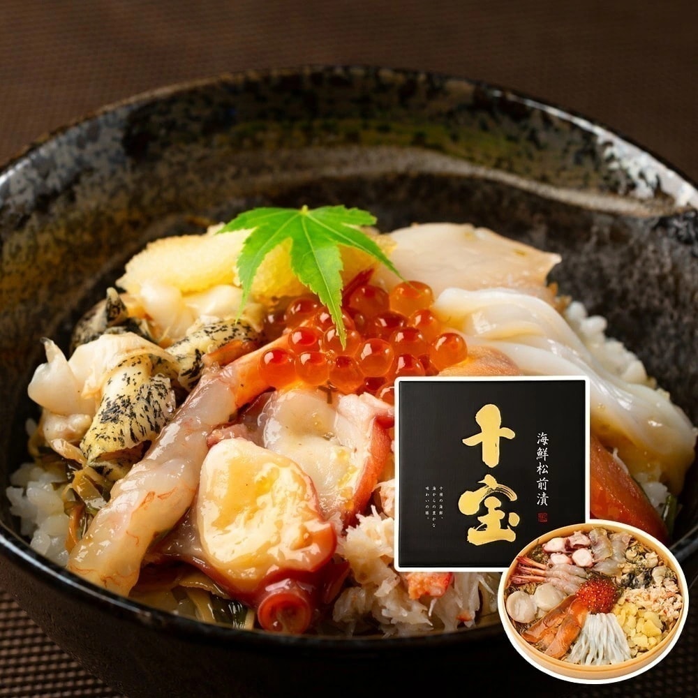 十種の海の幸使用 海鮮松前漬 十宝 400g