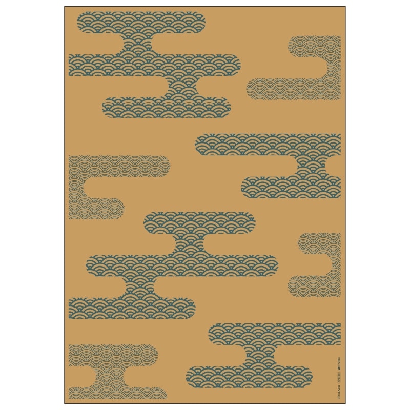 （まとめ買い）錆ニック 気化性防錆紙 鉄/非鉄用 刃物用 青海波 20枚入 KPBH001 [x3]