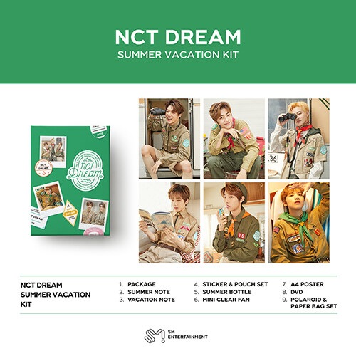 NCT DREAM 2019 SUMMER VACATION KIT / DVD + NCT #127 グッズ