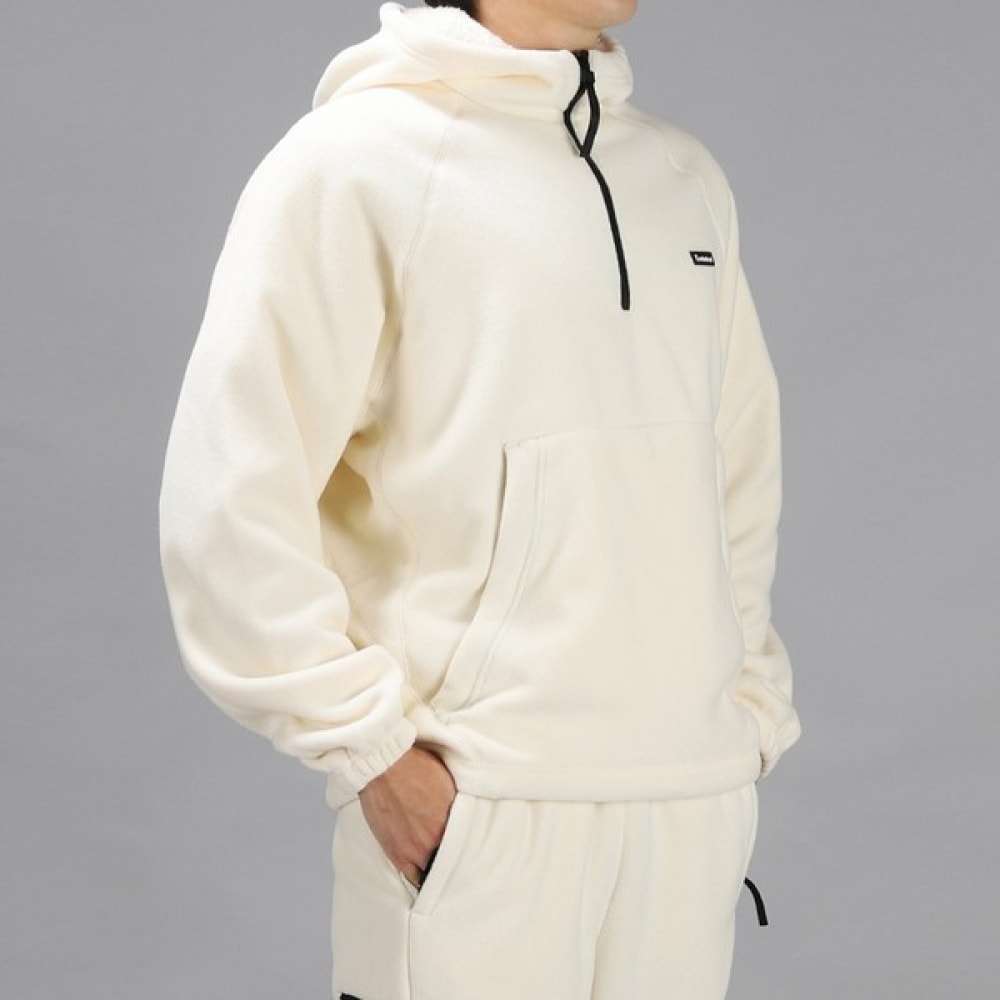 (ジュアンス) ベーシックミドルウェイトフリースアノラックジャンパー PWJP9836 5,007円