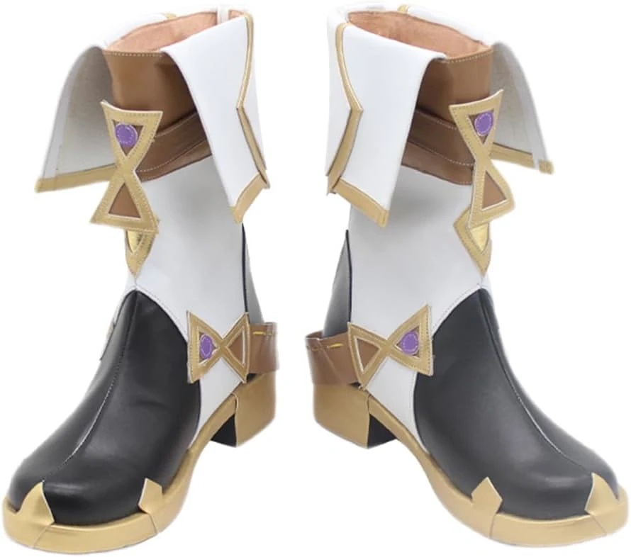 コスプレ靴 原神 セトス 変装用 下駄 シューズ 長靴 コスプレ クリスマス ハロウィン