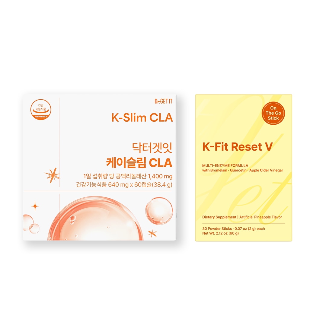 Qoo10] DR.GET IT 【KスリムCLA 60粒】 食べながら本 : ダイエット
