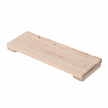 檜 つっぱりシェルフラック 追加棚 幅49.5x奥行17cm 上下段用 HWS-49517ASA