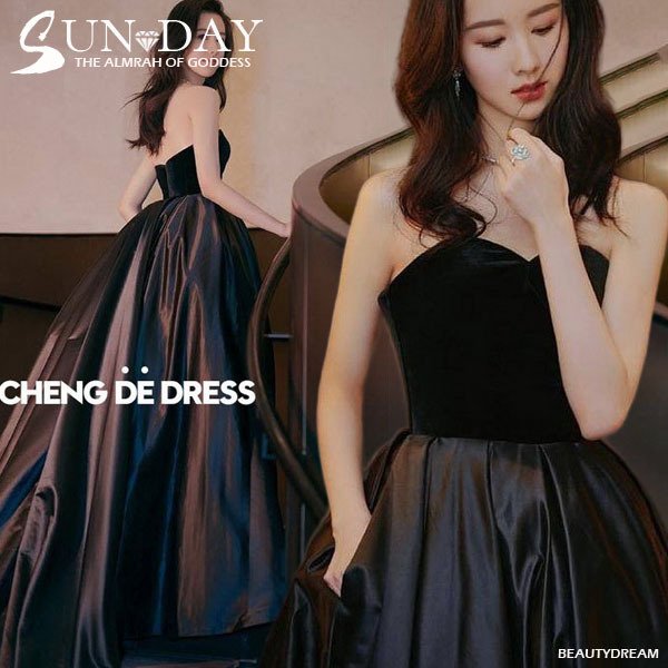 パーティードレス ワンピース ウェディングドレス 結婚式 成人式 パーティー 秋冬 姫系 ビスチェタ