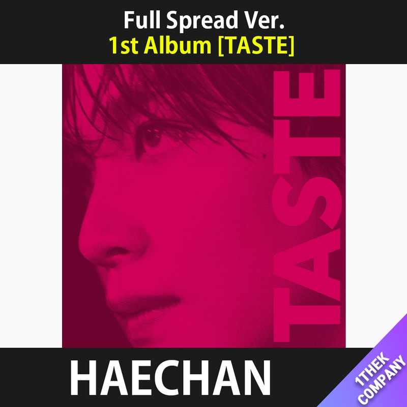 【３種セット】( Full Spread Ver. ) NCT HAECHAN 1st Album [TASTE]