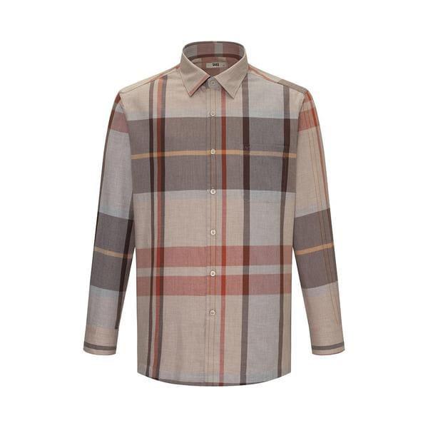 [25FW] コットン100 スーパービッグチェック カジュアルシャツ 2種択1