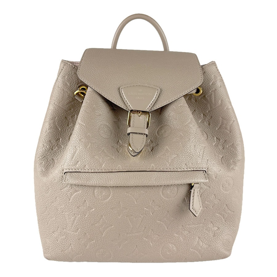 ルイ ヴィトン LOUIS VUITTON リュック モノグラムアンプラント モンスリPM モノグラムアンプラント グレージュ ゴールド レディース M45410 z8702