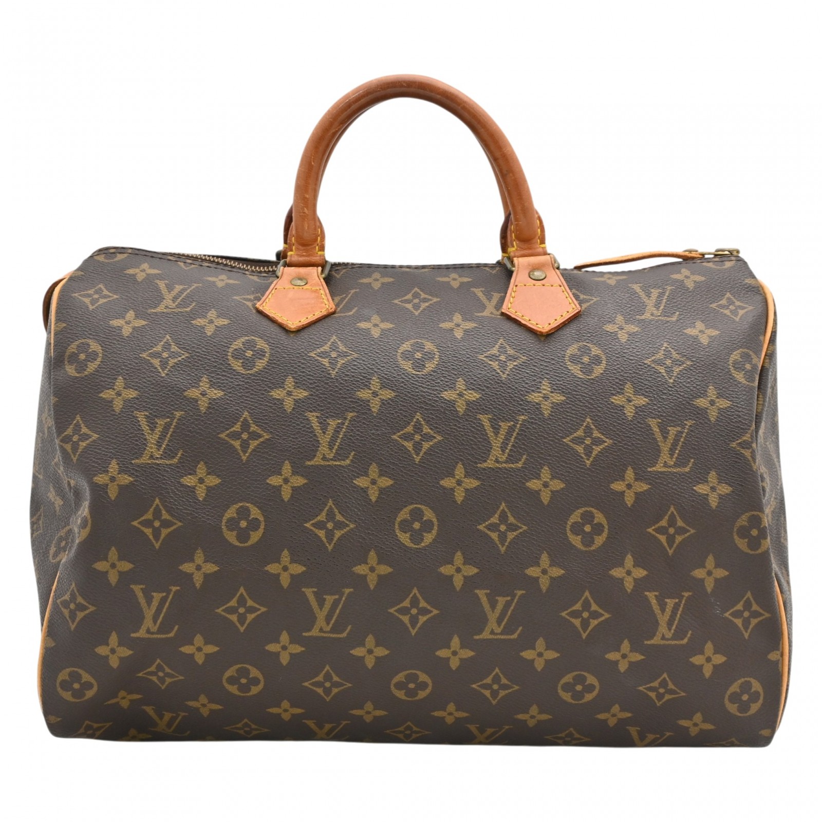 【中古】ルイヴィトン モノグラム スピーディ35 ボストンバッグ ハンドバッグ Bランク lv8972kk