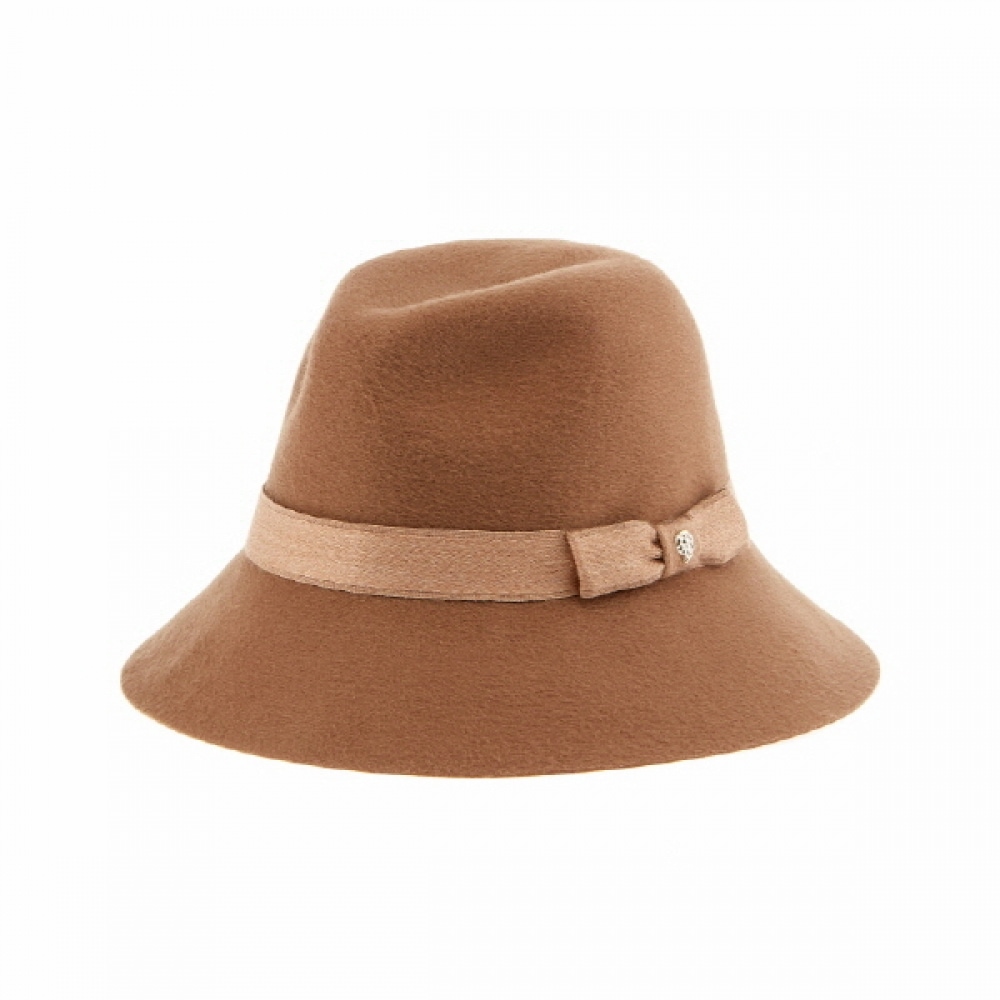 ヘレンカミンスキー HAT51465 CA オルペラキャメルリボンフェドーラバケットハット