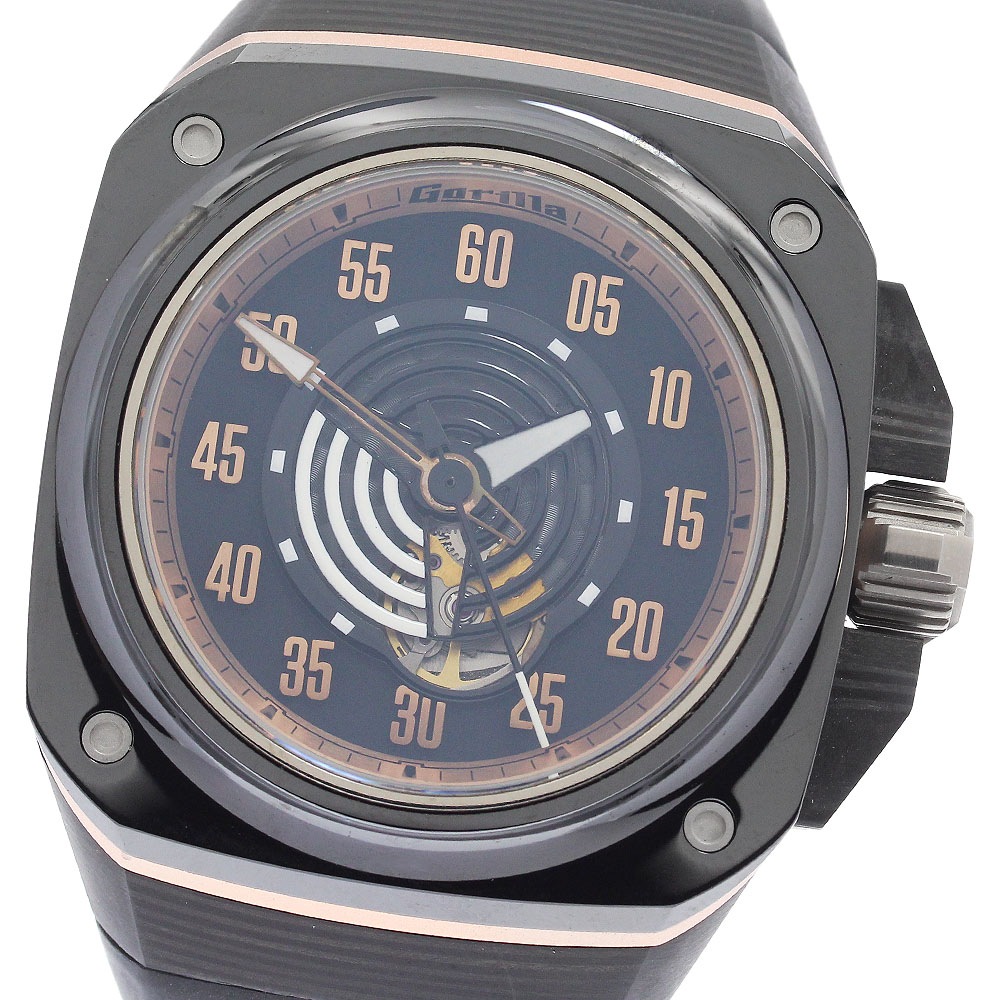 ゴリラ Gorilla FBY6.0.598 ファストバック GT バンディット 自動巻き メンズ 美品 保証書付き_904824【中古】 135,700円