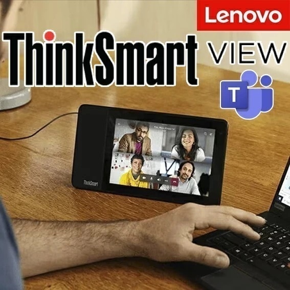 スマートデバイス Lenovo ThinkSmart View Teams Display for Microsoft Teams ZA690017JP Web 会議 テレワーク 在宅勤務