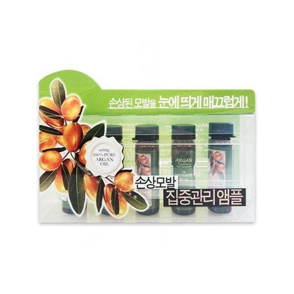 コンピューム アルガン ヘアトリートメント アンプル 15ml x 5個入り -TJ ヘアアンプル アルガンオイル アルガンオイルヘアアンプル