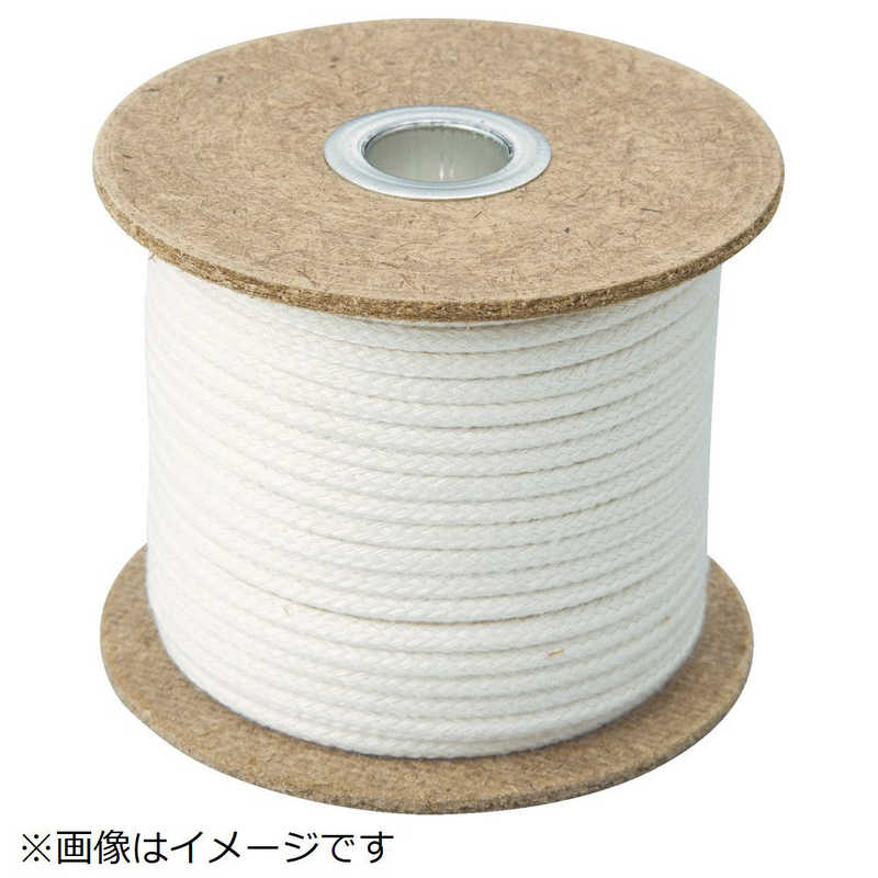 トラスコ中山　難燃ロープ6mmX50m　TRNR650B