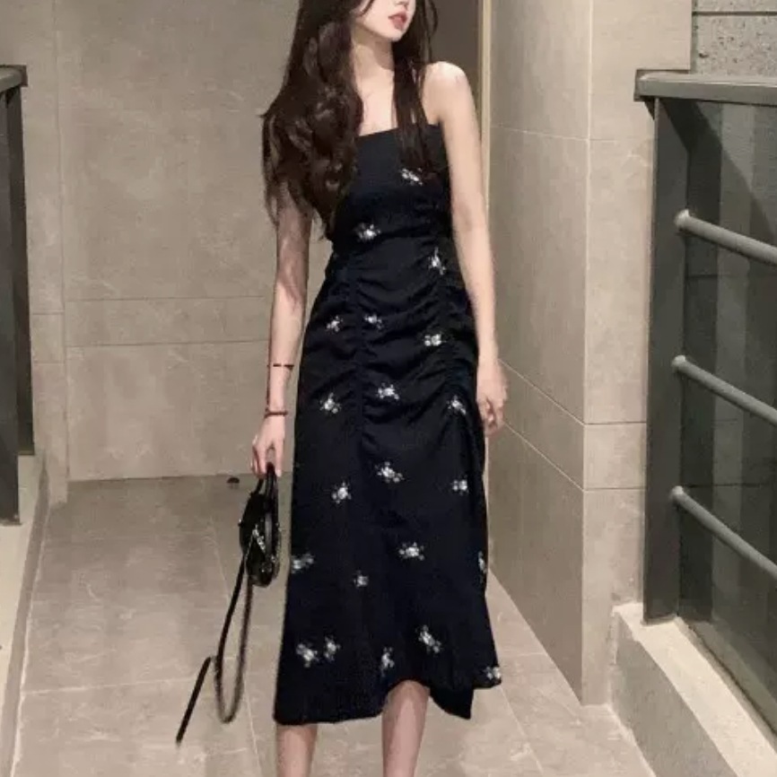 ワンピース ワンピドレス ミモレ ミモレ丈 袖なし ノースリーブ スリム タイト 細身 かわいい 大人可愛い きれいめ シンプル カジュアル 大人 上品 おしゃれ お洒落 かっこいい レトロ 大人女子 4,987円