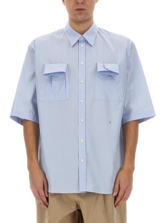 MOSCHINO Men Shirts 02030232 2303 Blue