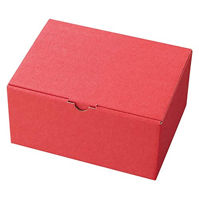 無料サンプルOK 日本製 無地 メーカー公式 ギフト ボックス M 赤 エンジ 箱 10枚 MEN-GB3