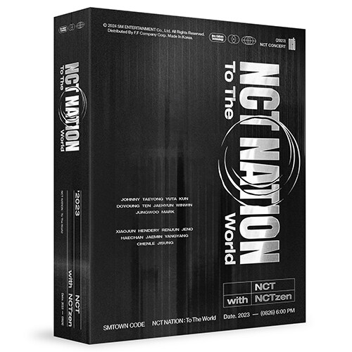 [MEGA] 流通特典 [SMTOWN CODE] 2023 NCT CONCERT - NCT NATION : To The World in INCHEON SMTOWN CODE (3disc