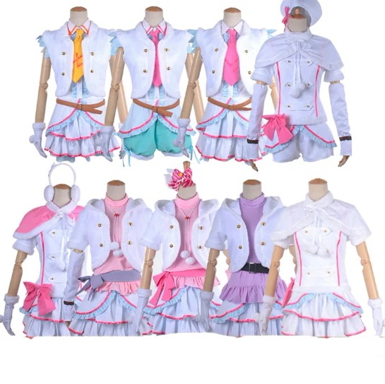 コスプレ変装仮装 衣装 Lovelive Snow halation 公演着 絢瀬 絵里 全員
