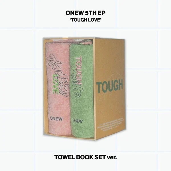 (TOWEL BOOK SET Ver.) SHINee ONEW [TOUGH LOVE] ミニ5集 公式アルバム シャイニー オンユ 韓国チャート反映