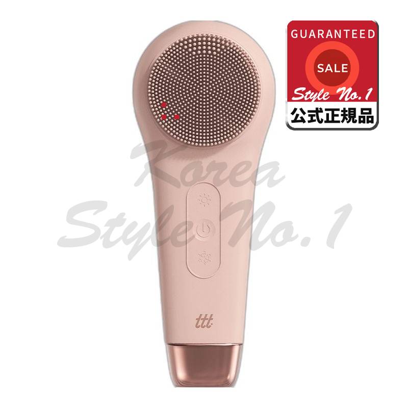 TTTポータブル充電式温熱冷却マルチプレミアム振動クレンザーアプリコットTMC-400