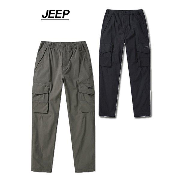 男女共用裏地起毛テーパードカーゴパンツ(JP4PTU752)_DG