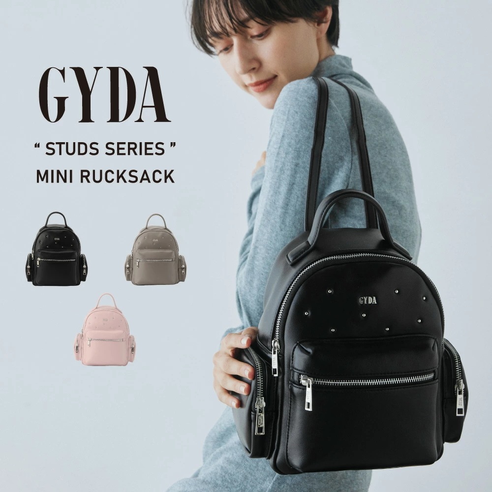 ジェイダ ミニリュック STUDS SERIES GY-B235
