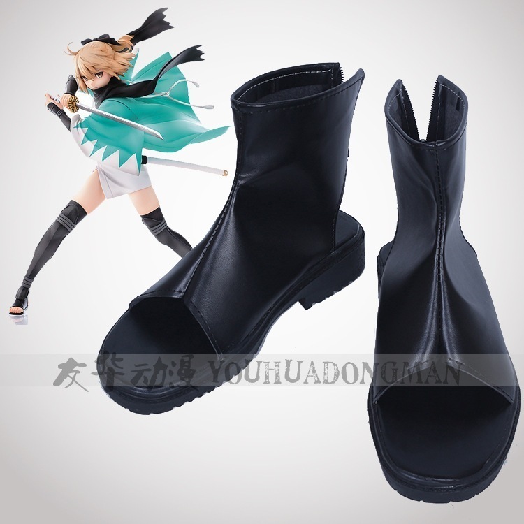 Fategrand Order セイバー沖田総司 Cos シューズ Cosplay シューズ