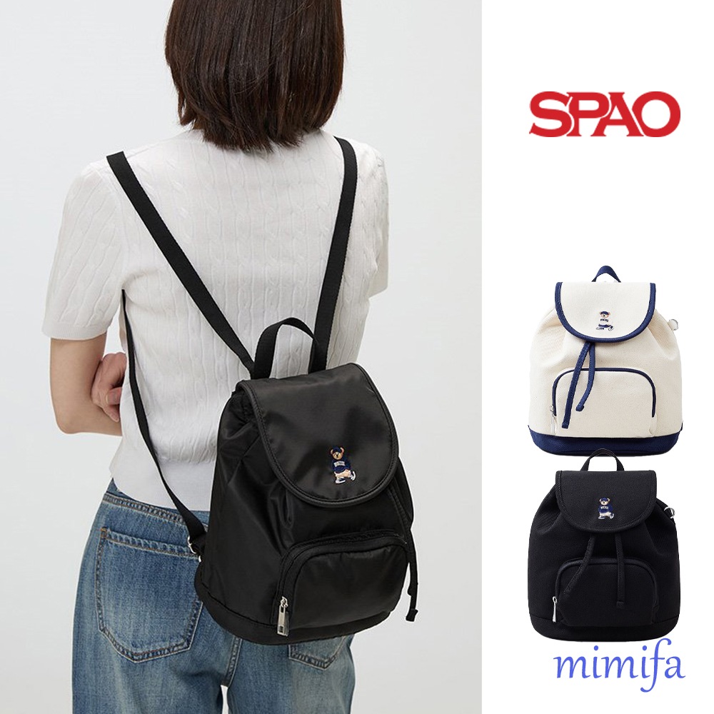 (Woody) Mini backpack BLACK IVORY 6,161円