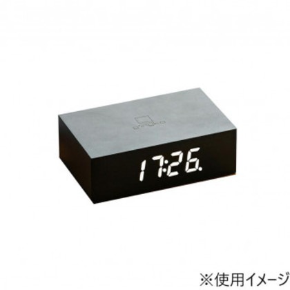 Gingko フリップクリッククロック ブラック GNK030012