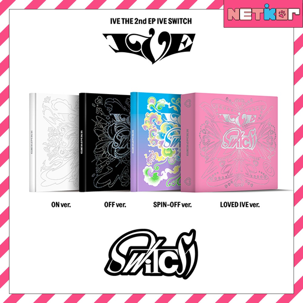 (4種セット) 【IVE】 2nd EP Album 【IVE SWITCH】 韓国チャート反映 当店特典
