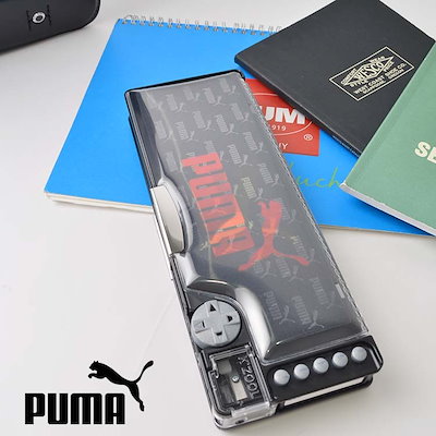 他サイト： クツワ　PUMA プーマ 2ドアケズール筆入　CZ053Dの商品画像