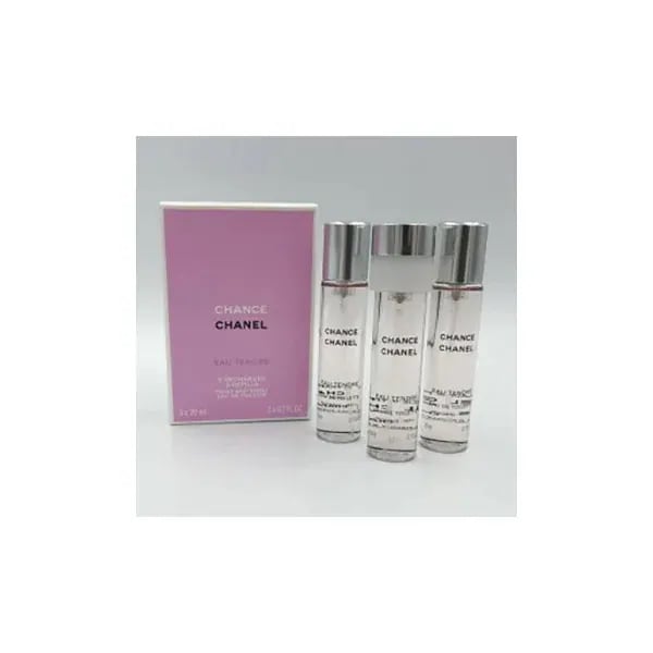香水 チャンス オー タンドゥル オードトワレ EDT ツイスト&スプレー リフィル 20ml ×3 並行輸入品
