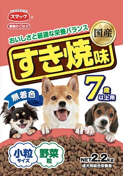 【5個セット】 スマック 家族のごはんすき焼味7歳以上用2.2kg