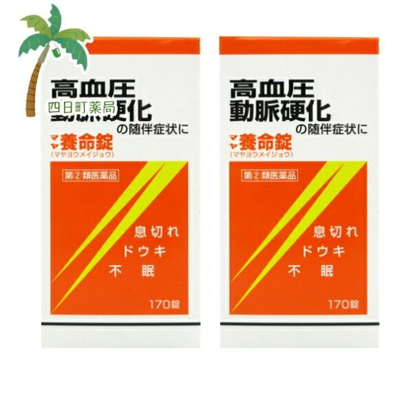 第(2)類医薬品 マヤ養命錠170錠 2個セット C:4987210302055