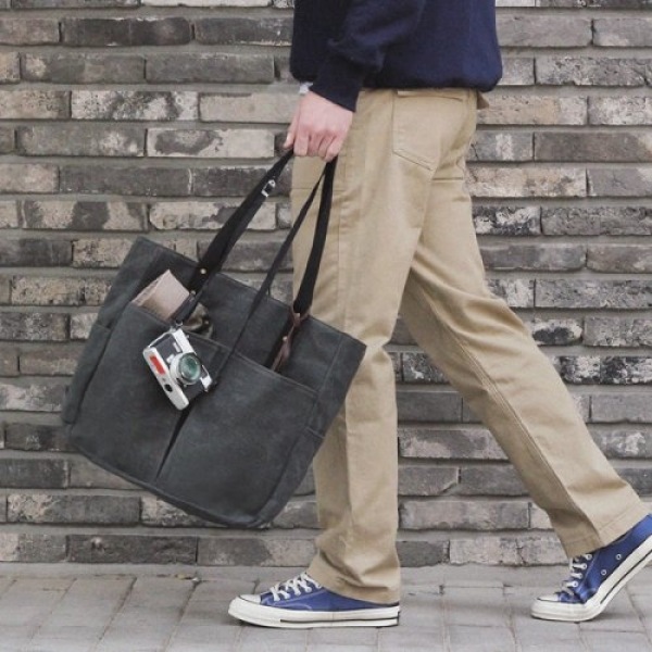 MONONO6Pocket3WayBag_WaxCanvasCharcoalWaxCanvas