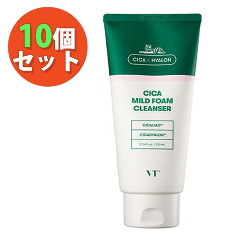 10本/ VT フォームクレンザー 300ml 大容量!