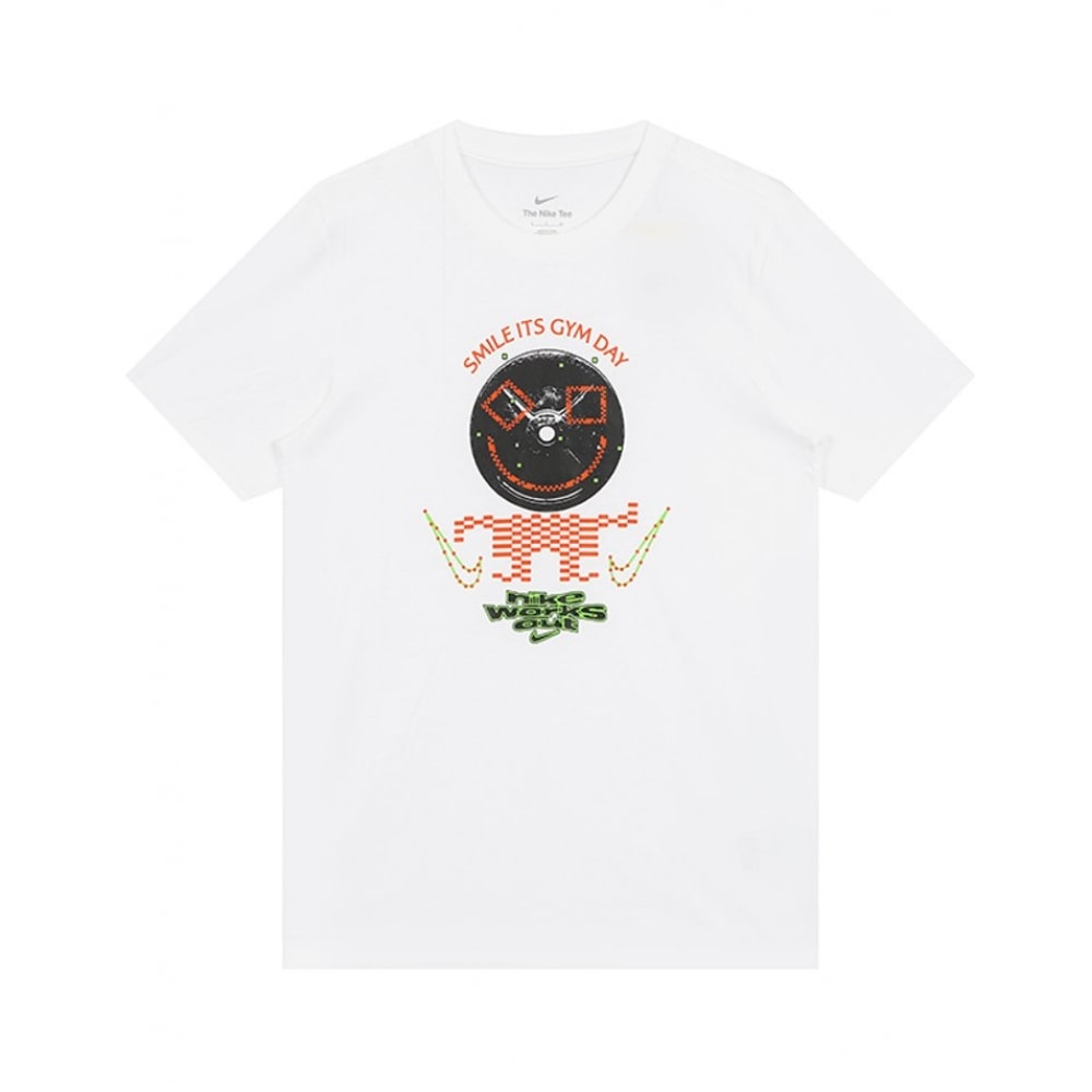 ナイキショートスリーブ T シャツスマイルイッツワークスアウト T シャツ