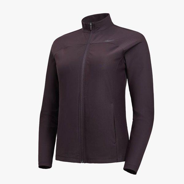 トリコットボンディング起毛女性トレーニングジップアップジャケット PW3WN24F111