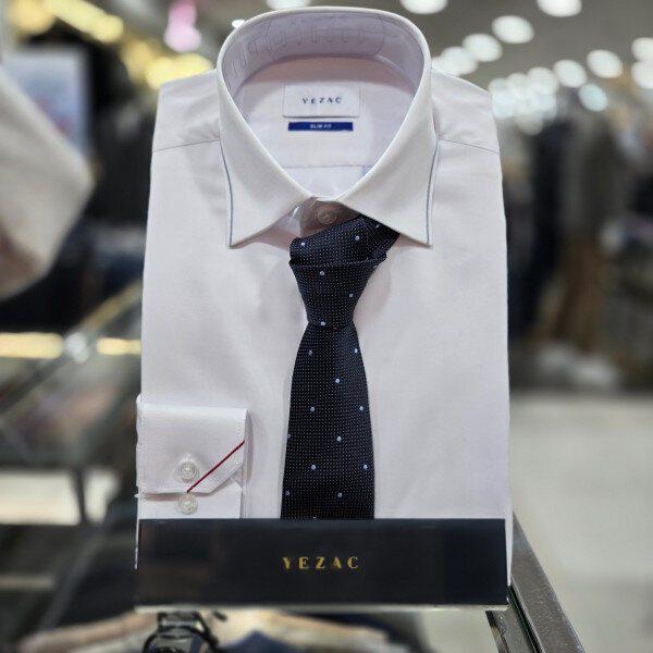 YJESF3976/NY ドットスタイル シルクミックス スリムタイ_DG